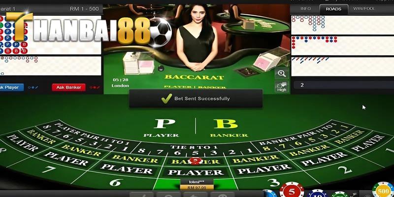Baccarat trực tuyến